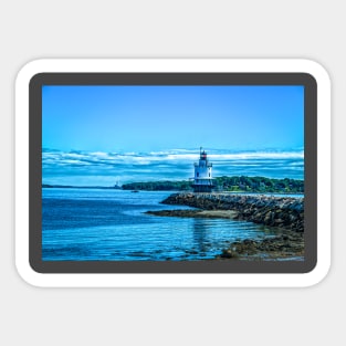 Spring Point Ledge Light Portland Maine Sticker